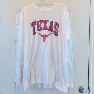 New Texas Longhorn Longsleeve White Tshirt!!
